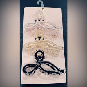 SINCERELY JULES BOW CLAW CLIPS